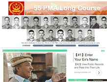 Tablet Screenshot of 55pmalc.pakistanpaedia.com