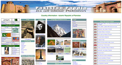 Desktop Screenshot of pakistanpaedia.com